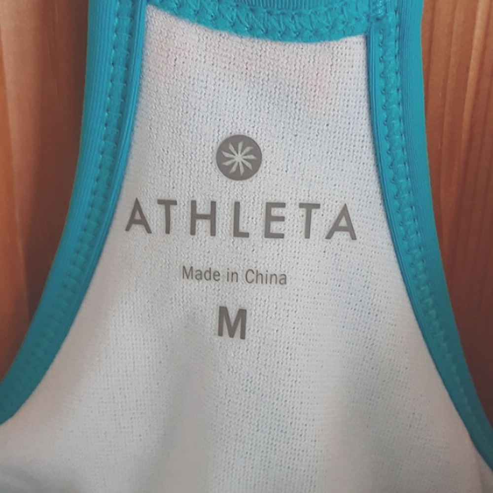 Athleta Shorebreak Racer Back Outdoor Dress Size Medium - Picture 6 of 9
